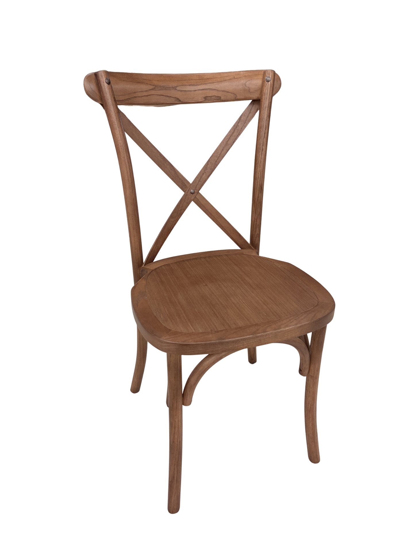 Cross Back Chair - Fruitwood