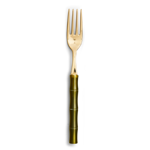 Bamboo Dinner Fork - Olive