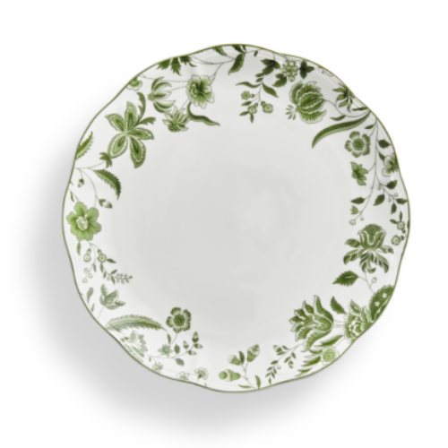Green Fern Dinner Plate